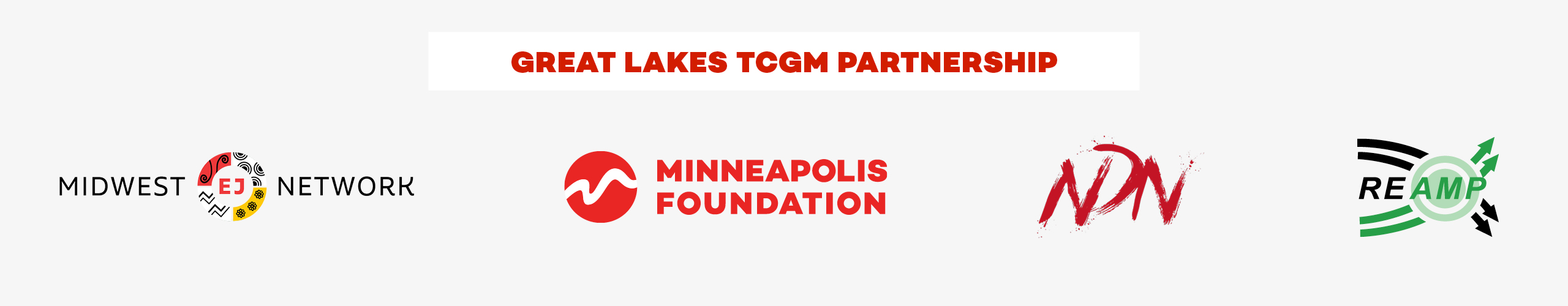 Great Lakes TCGM Partnership logos